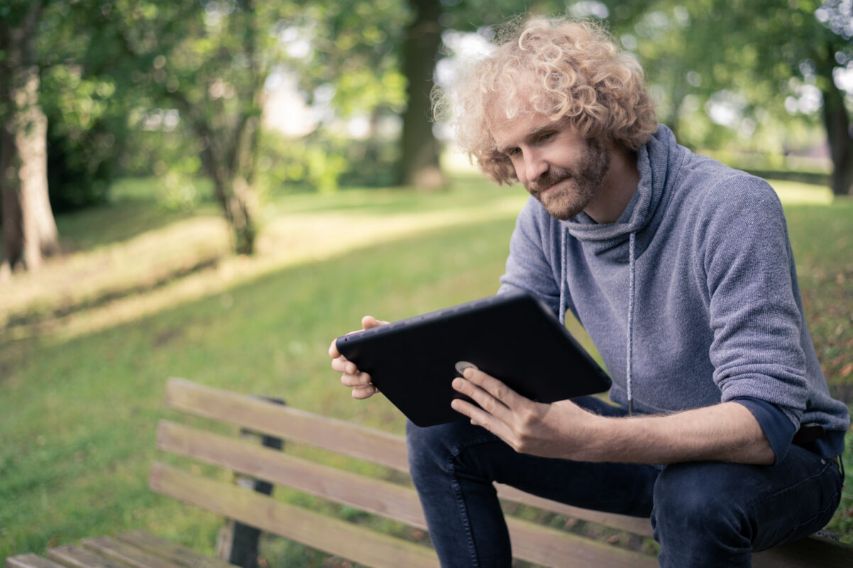 Ein SHIFTbook, wie es im Park genutzt werden kann